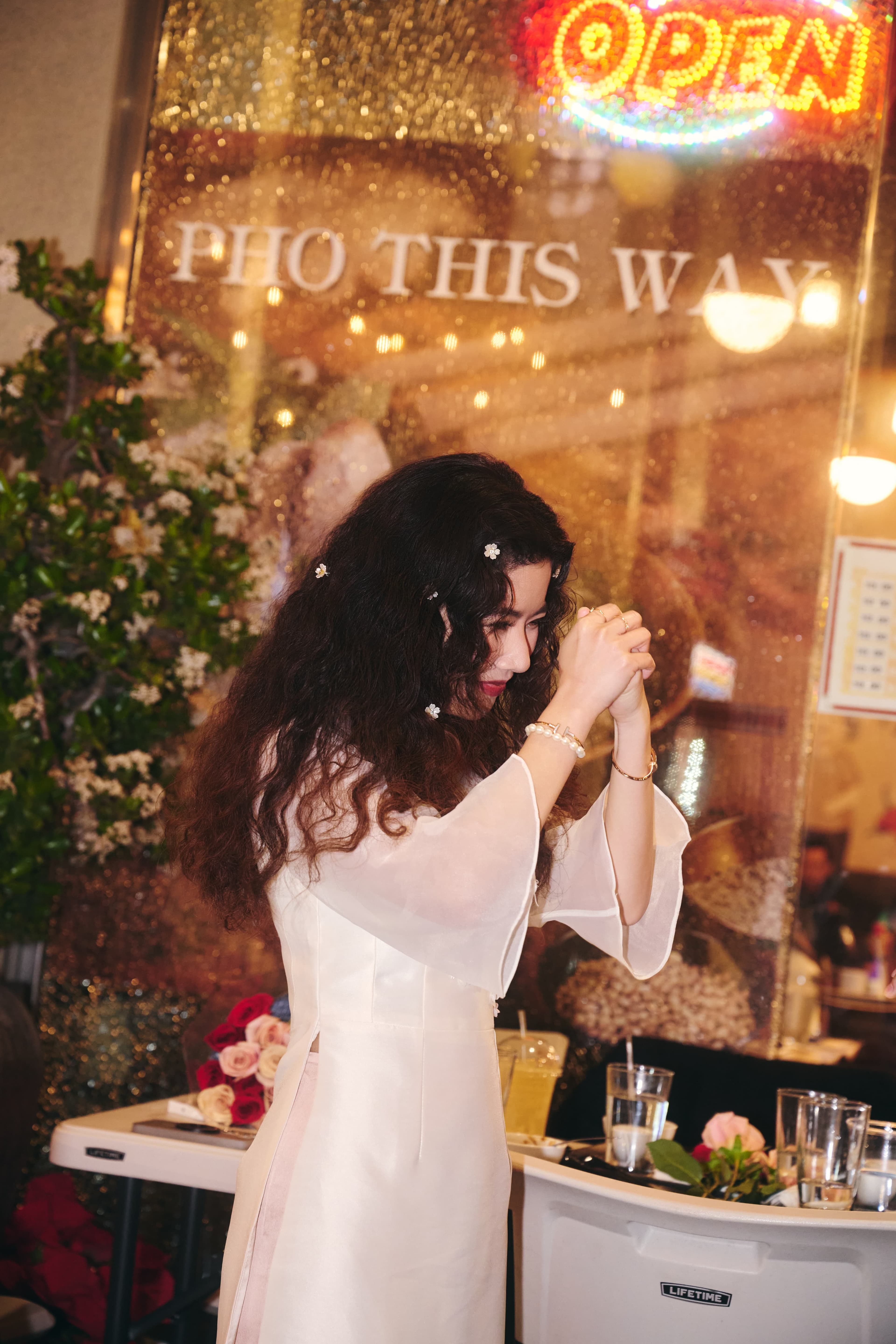 The Way Band performing